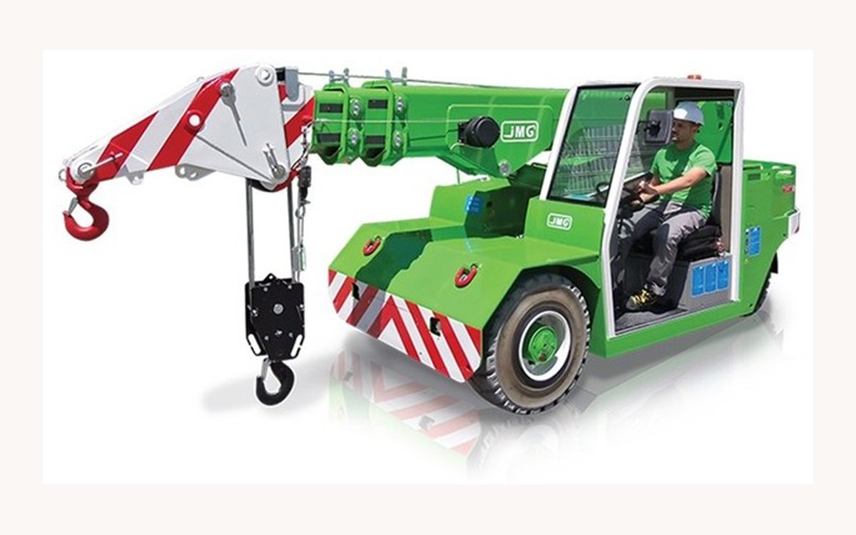 JMG electric pick and carry crane